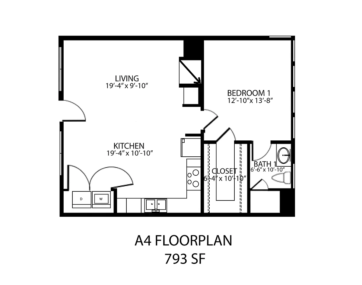 Floor plan 1/1
