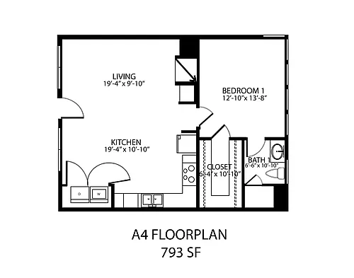 Floor plan 1/1