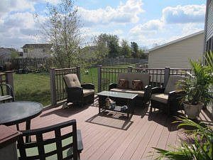 Deck gets full shade by 2pm most of the year