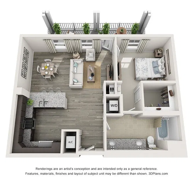 Floor plan The Morris
