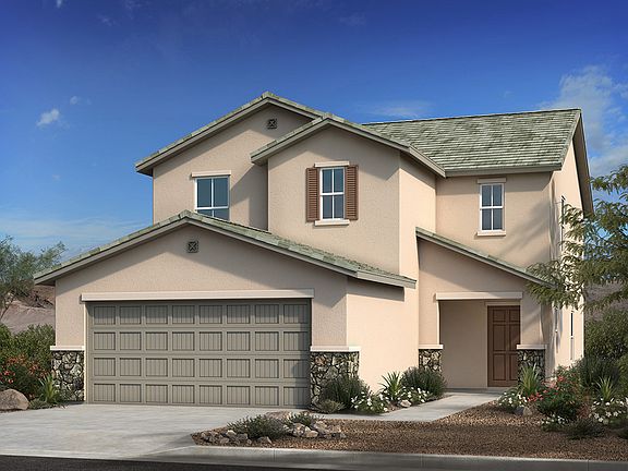 Exterior C with stone