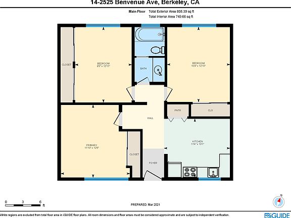 3rd image of 2525 Benvenue Ave #11462552