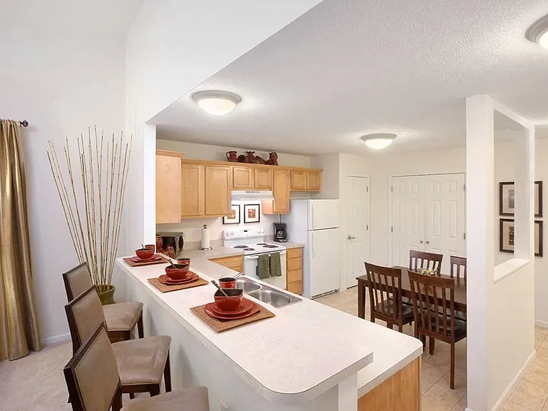 Spacious, Eat-In Kitchens