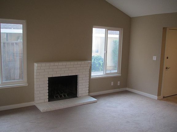 Family room with fireplace
