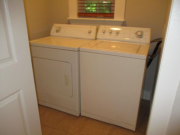 Washer and Dryer included with house