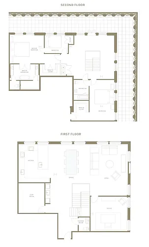 Floor plan Four Bedroom PH
