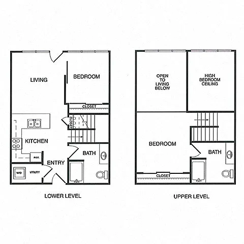 Floor plan 2x2 Loft A