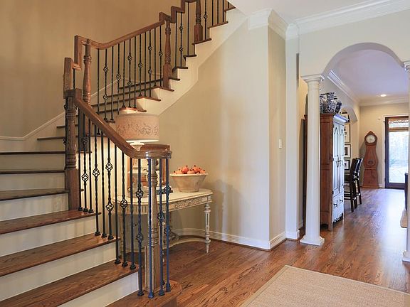 A dramatic entry greets you.