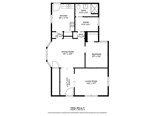 Floor plan 820