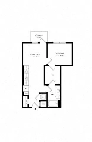 Floor plan 1N
