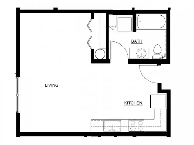 Floor plan STUDIO