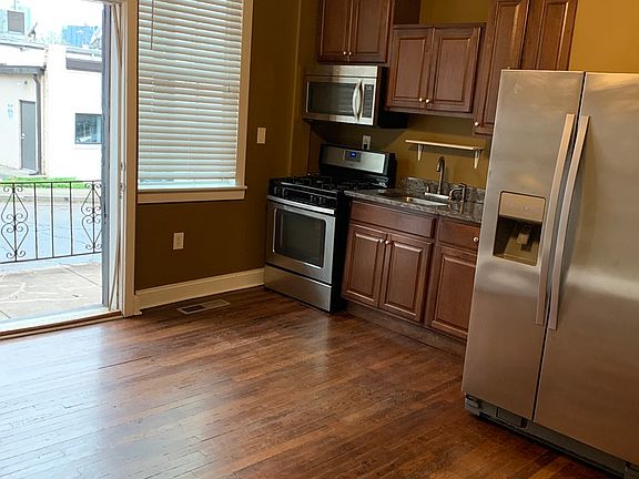 Living room with kitchen