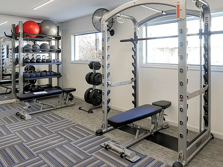 Elevate your fitness routine in our state-of-the-art gym, available exclusively to residents.
