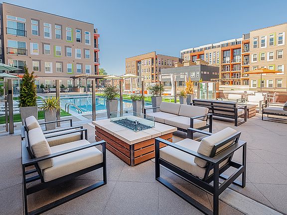 Socialize and sun at this resort style pool
