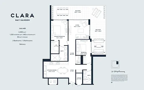 Floor plan 401