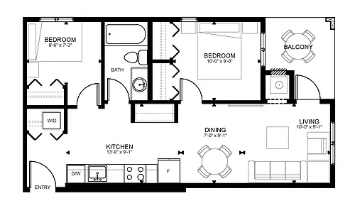 Floor plan 519