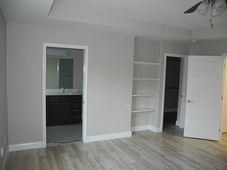 Layout of Master bath and walk-in closet