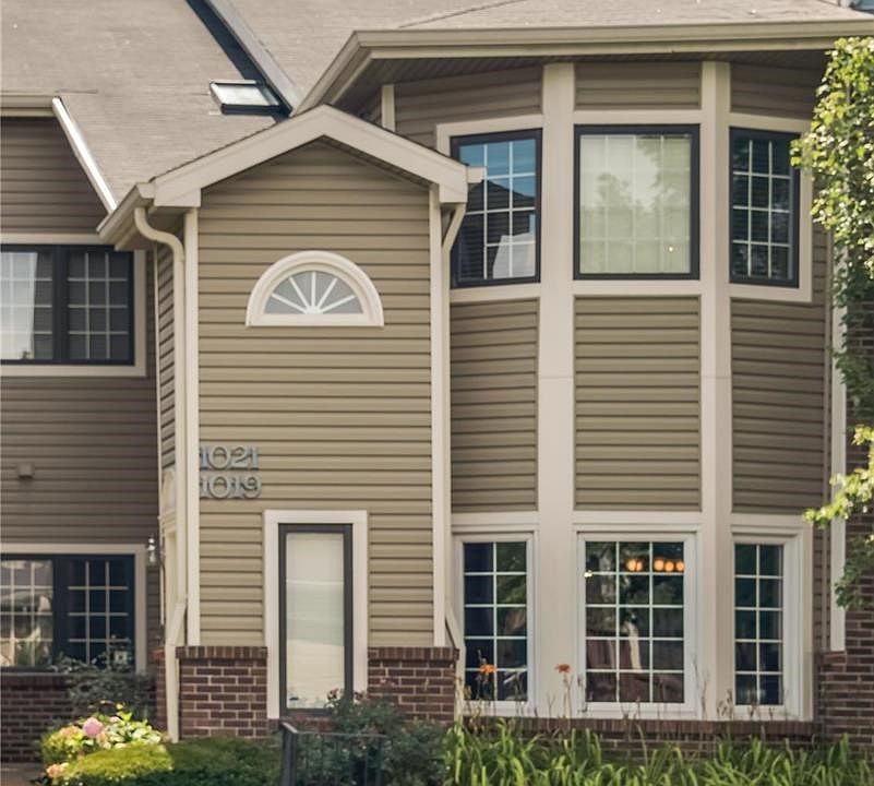 First Floor unit with bay window.