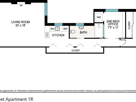 2nd image of 62 W 87th St APT 1R