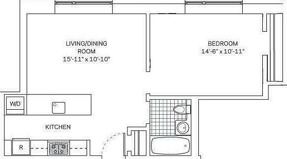 2nd image of 545 Cathedral Pkwy #8B
