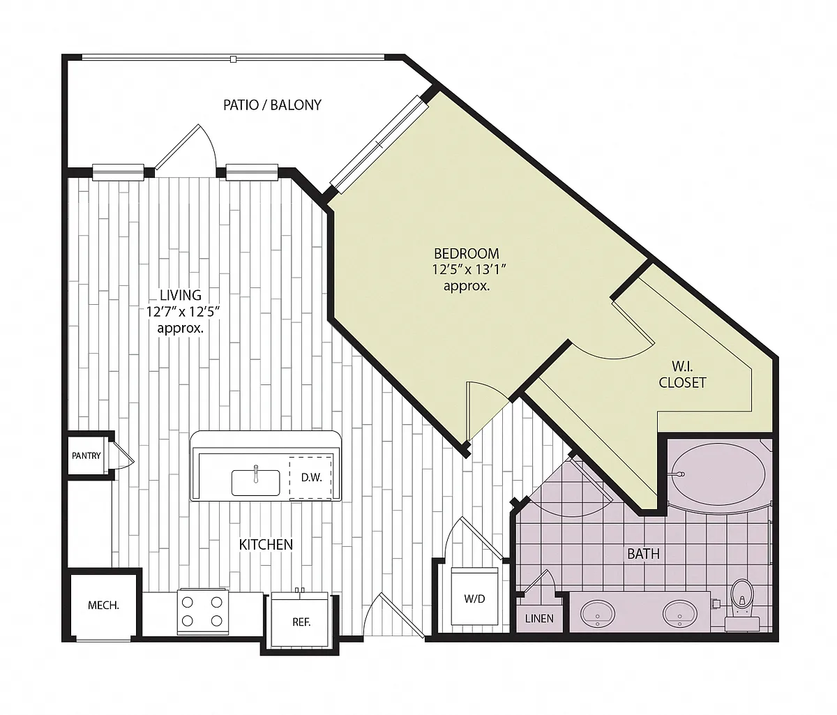Floor plan A2b