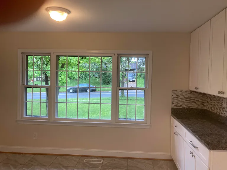 Front window from kitchen.