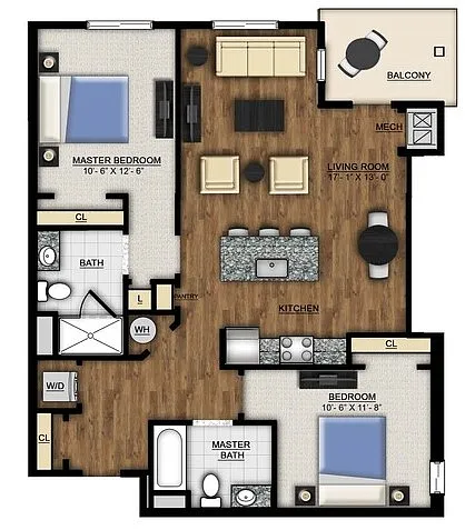 Floor plan U1