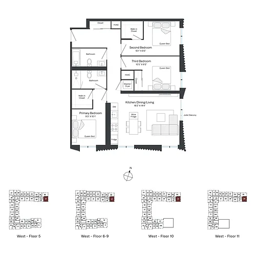 Floor plan W0637
