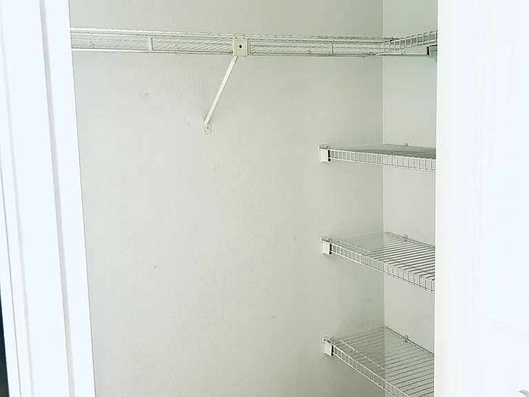Guest Bedroom with walk in closet