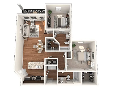 Floor plan Mirage