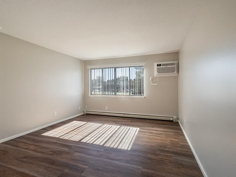 Living room with LVP flooring