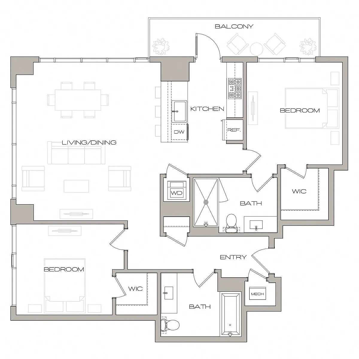 Floor plan B4