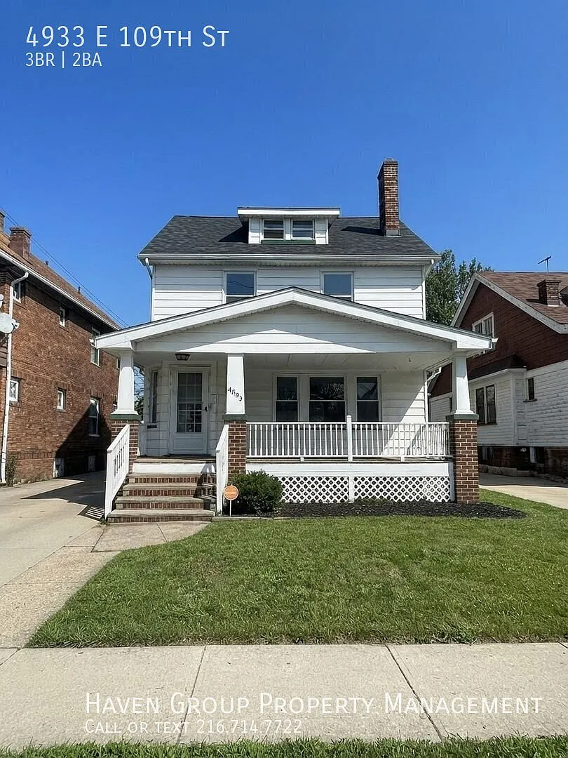 4933 E 109th St, Garfield Heights, OH 44125- Spacious 3-bed 1.5-bath single-family home! — Photo 1