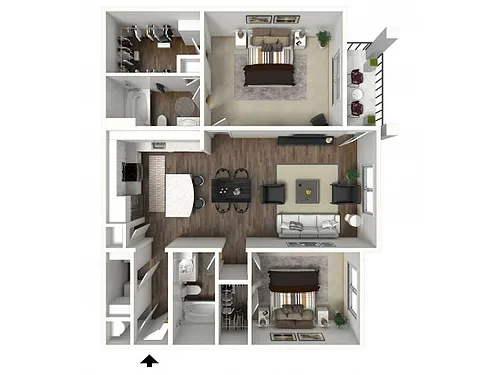 Floor plan Stillwater