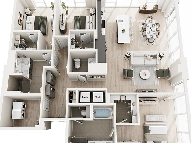Seraph Luxury Downtown Apartments — Photo 58