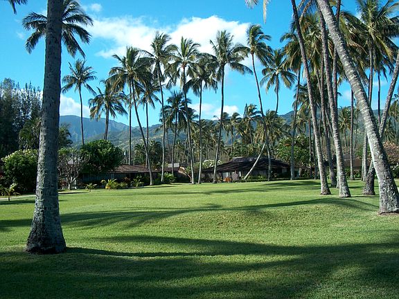 View toward the mountains