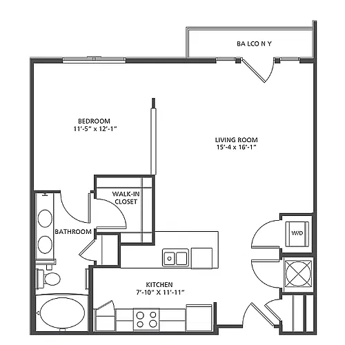 Floor plan S2-1A
