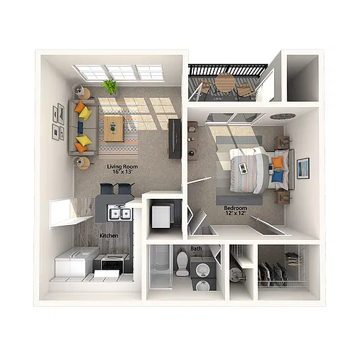 Floor plan The Amelia