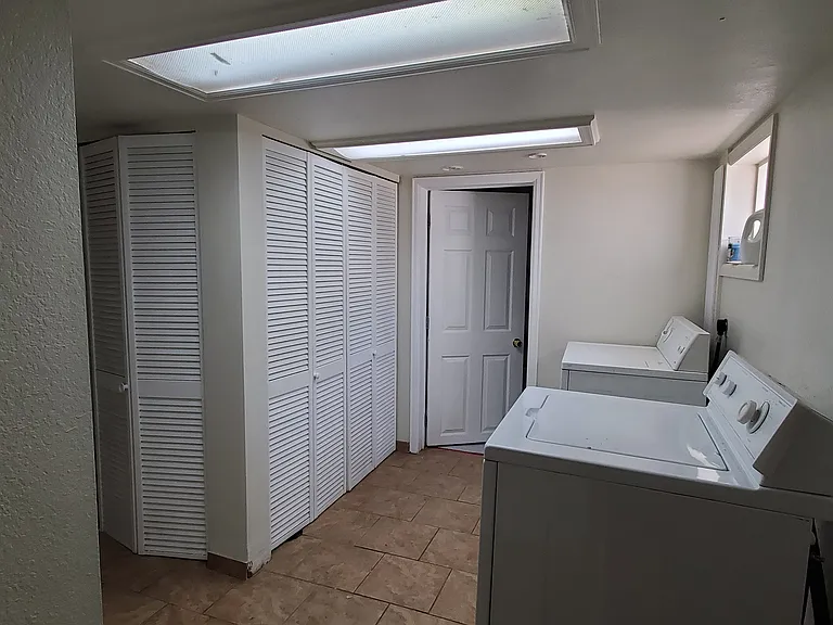 Laundry area