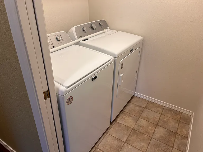 Laundry Room with Washer and Dryer