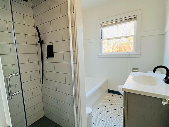Newly remodeled shower room