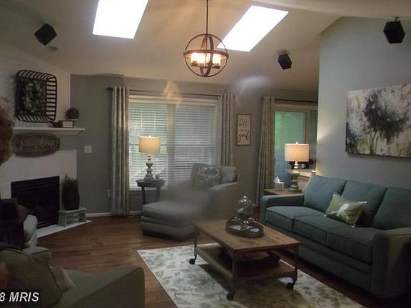 Living Room view to porch 