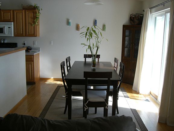 Dinning room. All hardwood floors