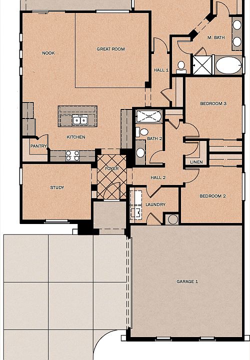 Tara Bella Floorplan