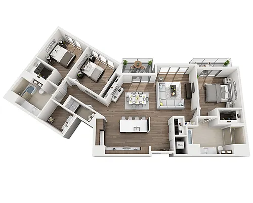 Floor plan C25K