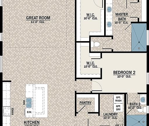 Bay Island Floor Plan