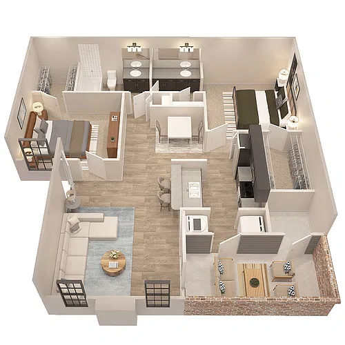 Floor plan Parkside Chelsea