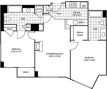 Floor plan Madison