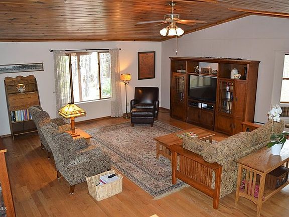 Living Room View From Stairs
