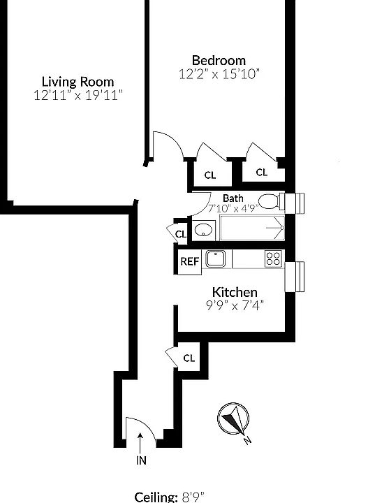 2nd image of 55 W 11th St APT 8J